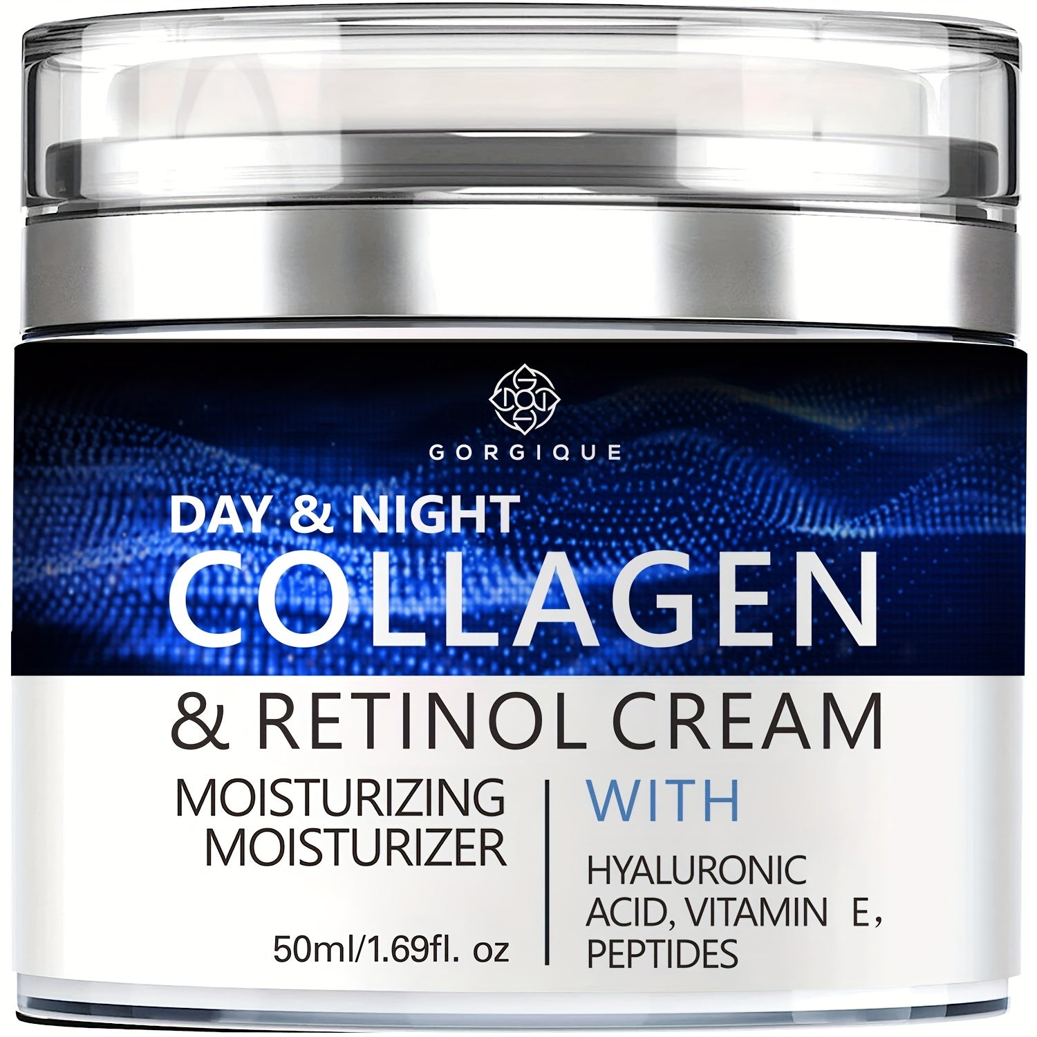Huin Skincare Collagen Face Cream with Retinol & Hyaluronic Acid – Day & Night Moisturizer for Firm, Youthful, and Hydrated Skin