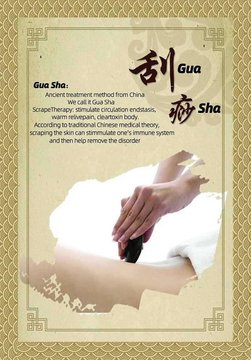 Huin Skincare Gua Sha Face Roller – Jade Massage Tool for Facial Lifting, Sculpting & Relaxation | Improves Circulation & Enhances Natural Glow