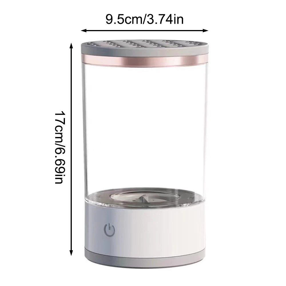 Huin Skincare Automatic Makeup Brush Cleaner – Deep Clean Rotating Brush Washer | One-Click Operation for All Makeup Brushes