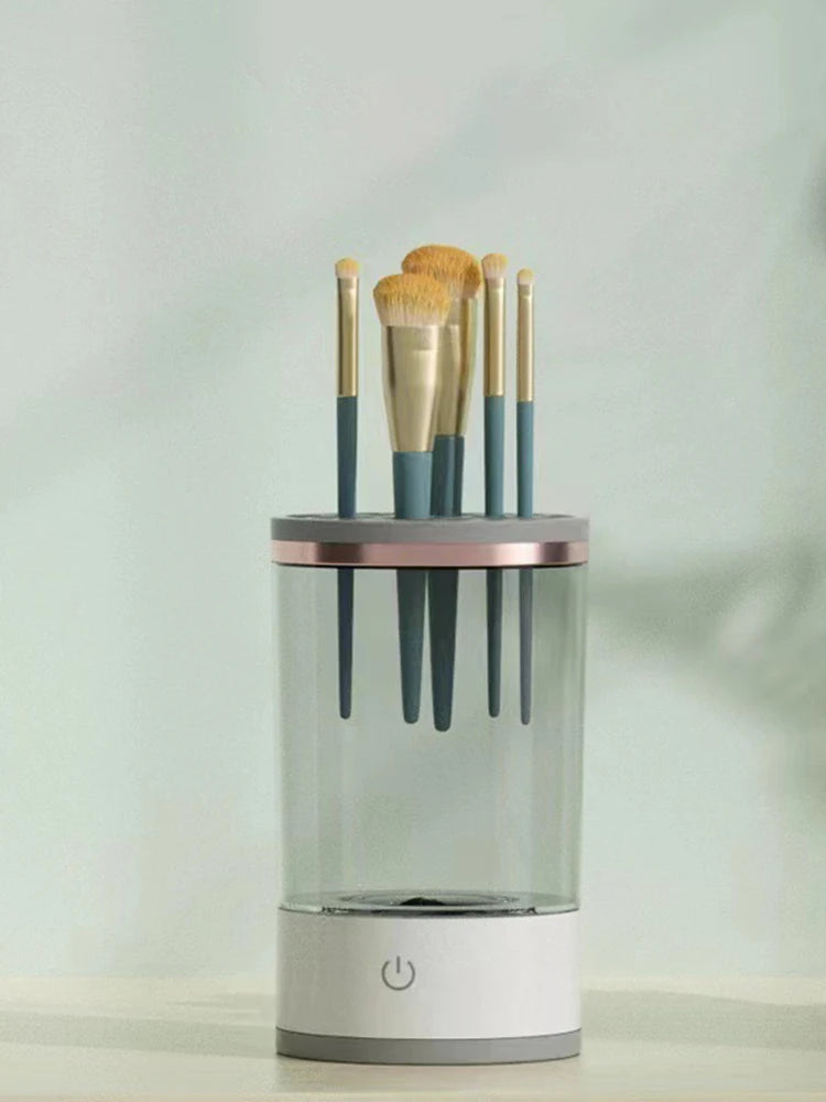 Huin Skincare Automatic Makeup Brush Cleaner – Deep Clean Rotating Brush Washer | One-Click Operation for All Makeup Brushes