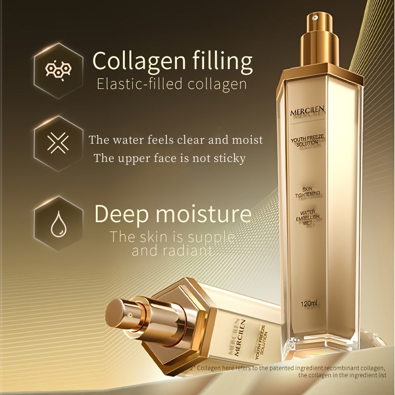 Huin Skincare Glow Boost Collagen Spray – Refresh, Hydrate & Revive with Hyaluronic Acid, Shea Butter & Niacinamide | For All Skin Types, Men & Women