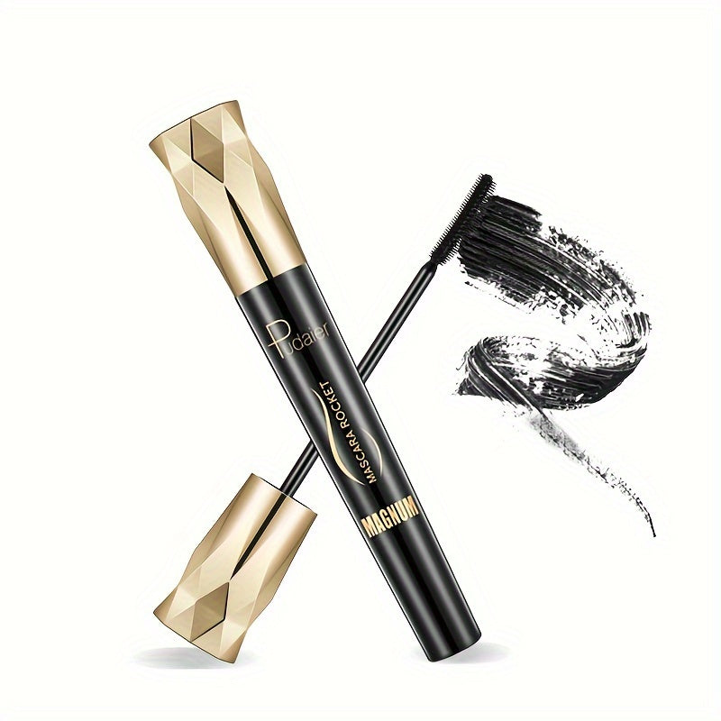 Huin Skincare Bold Lash Fiber Mascara – Waterproof, Smudge-Proof Perfection for Full, Voluminous Lashes All Day | Clean, Plant-Based Formula