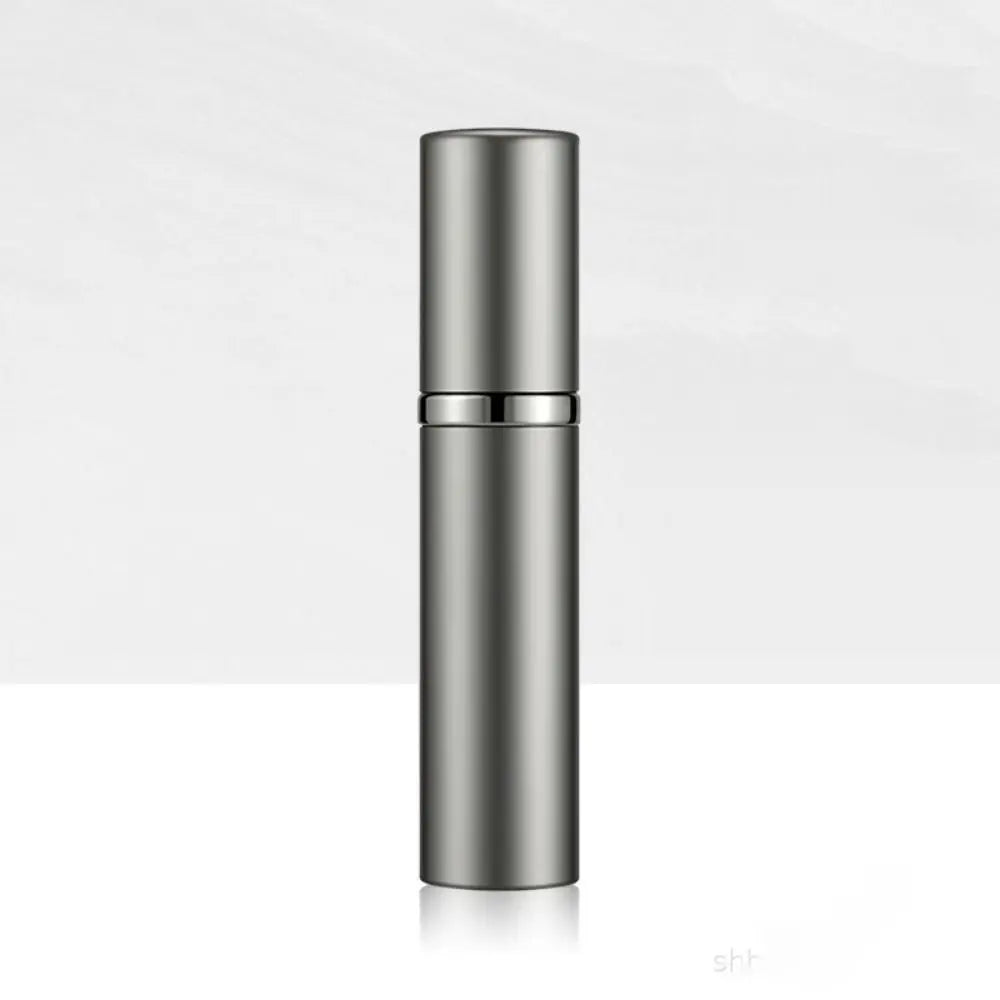 Huin Skincare 5ml Portable Perfume Atomizer – Refillable Mini Spray Bottle for Travel | Aluminum, Lightweight & Leak-Proof