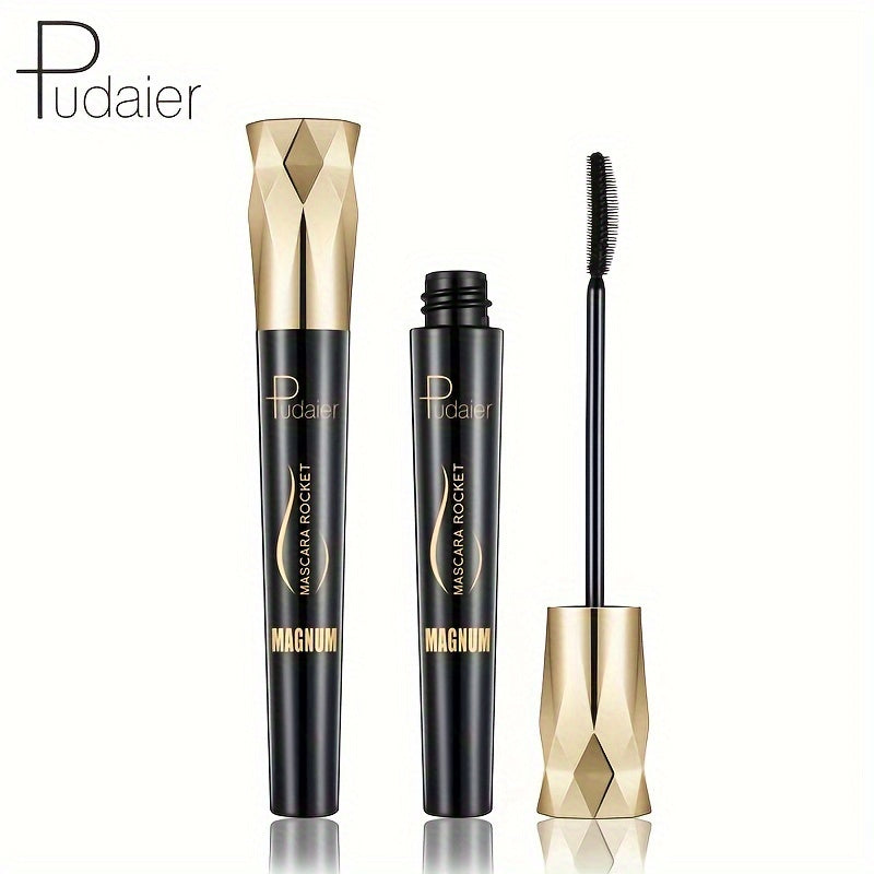Huin Skincare Bold Lash Fiber Mascara – Waterproof, Smudge-Proof Perfection for Full, Voluminous Lashes All Day | Clean, Plant-Based Formula
